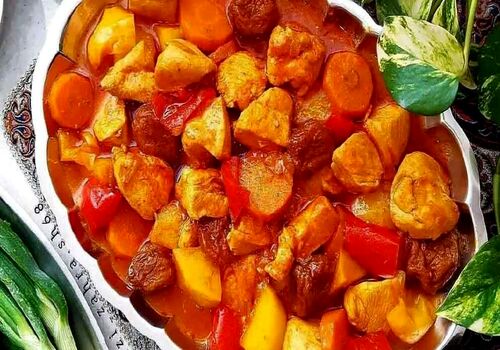 آسون ترین روش پخت تاس کباب بدون گوشت + نحوه تهیه 