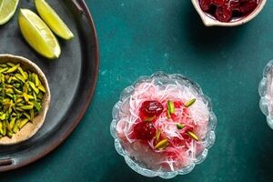 خودت رو یه فالوده شیرازی بدون شکر و رژیمی مهمان کن + طرز تهیه 