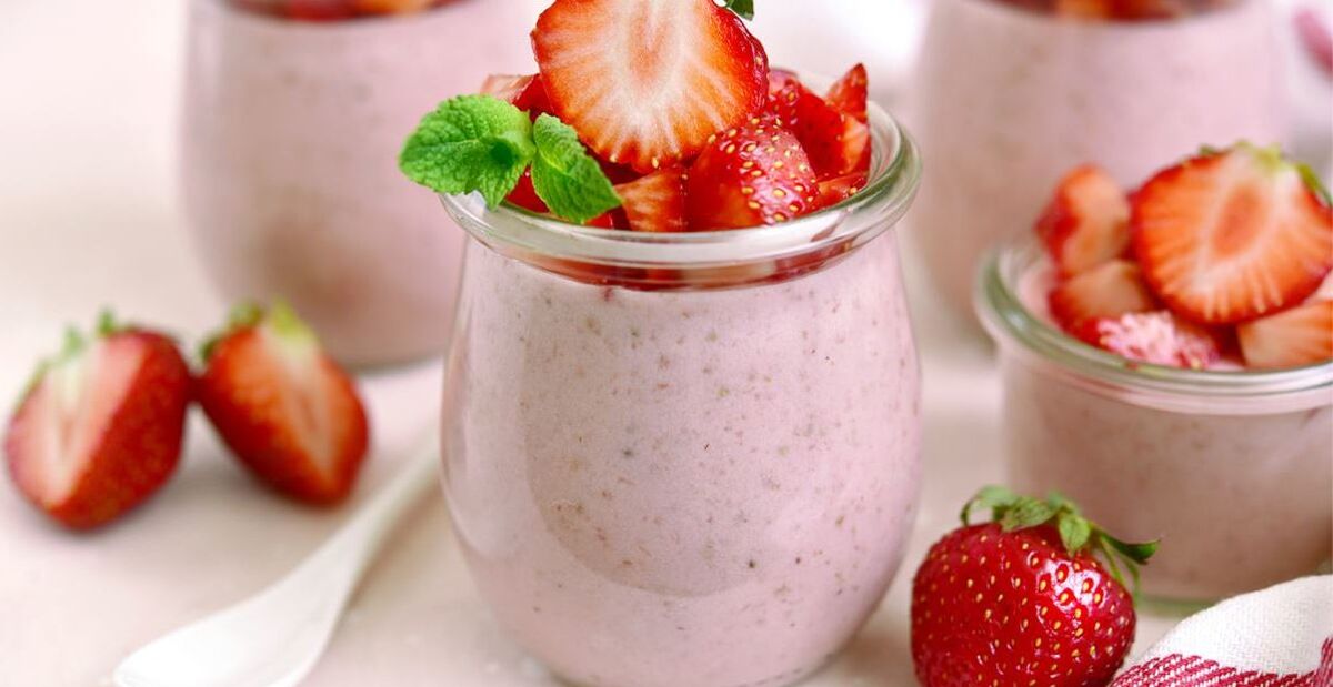 ژله با ماست