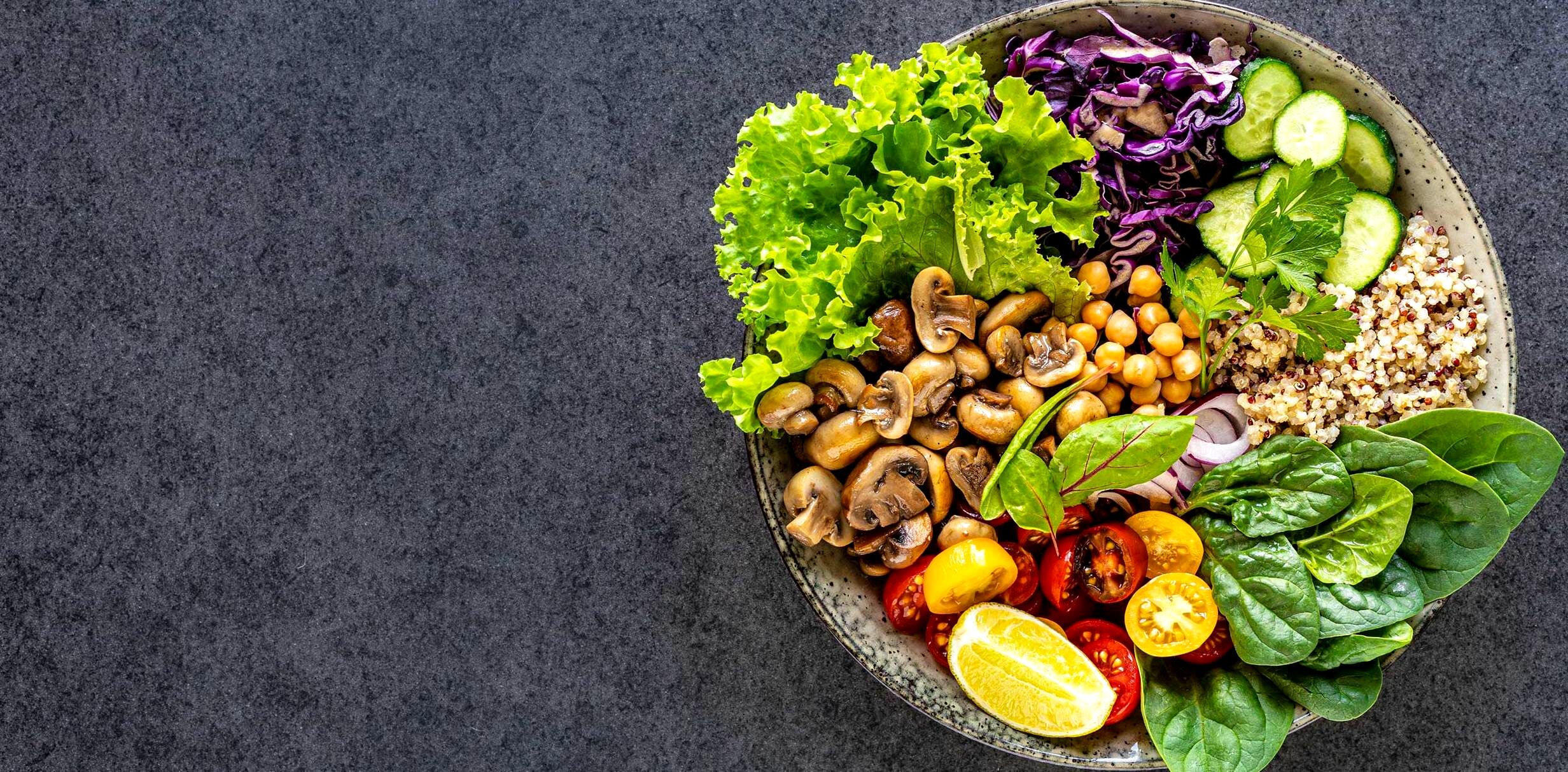 نحوه تهیه ۶ نوع سالاد ارگانیک برای گیاهخواران