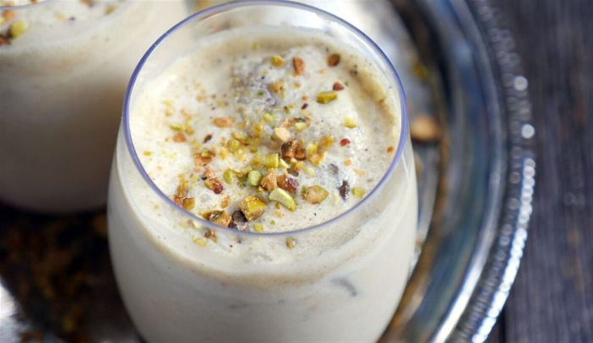 این مدل شیر پسته؛ قوی ترین معجون برای بچه هاست! + طرز تهیه 