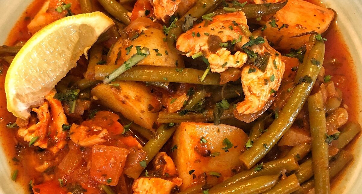خورشت لوبیا سبز