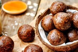 این توپک کره بادام زمینی رو هر چقدر بخوری؛ چاق نمیشی + طرز تهیه 