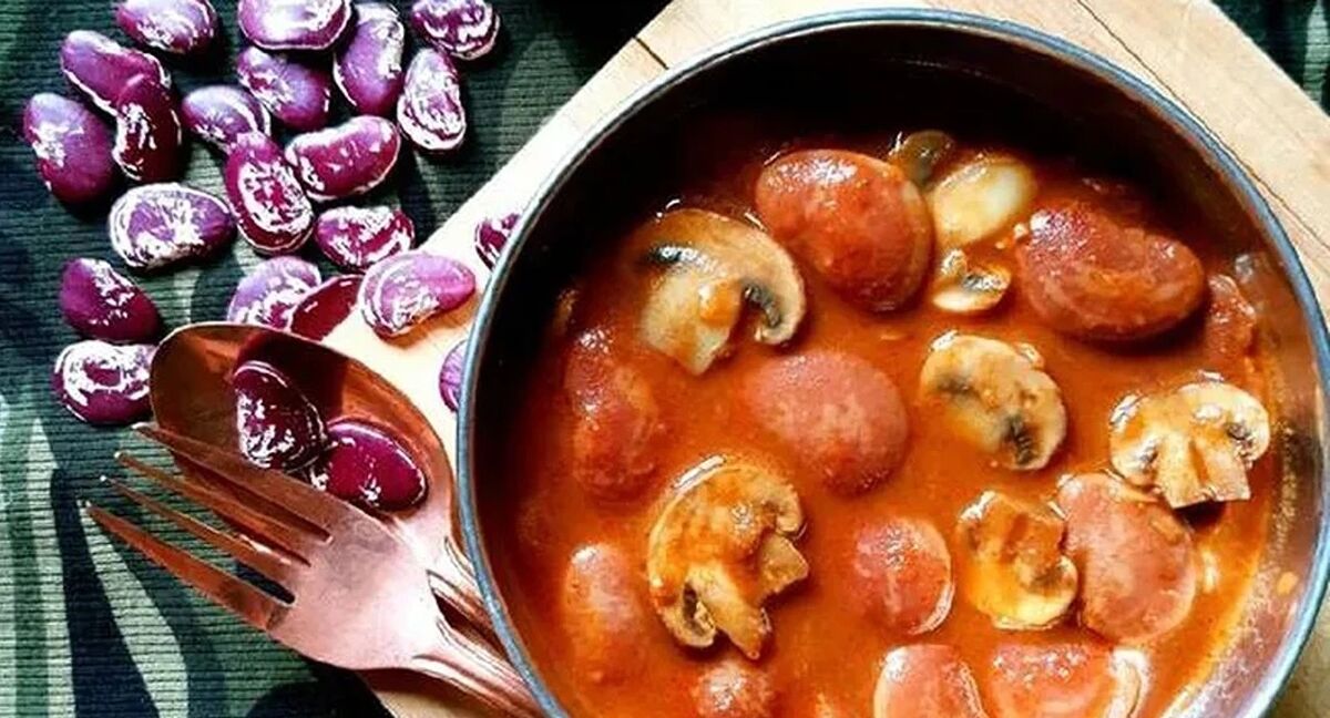 خوراک لوبیا عروس