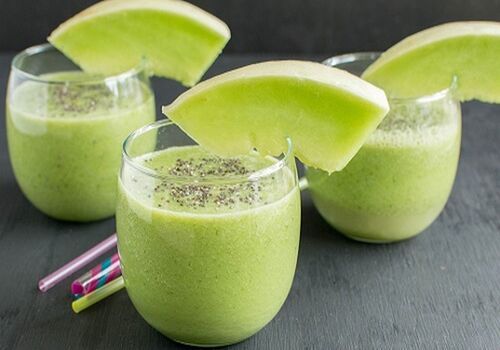 ترکیب جدید می خوای؟ اسموتی طالبی و چای سبز رو امتحان کن + طرز تهیه 