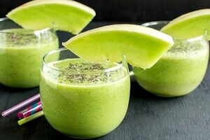 ترکیب جدید می خوای؟ اسموتی طالبی و چای سبز رو امتحان کن + طرز تهیه 