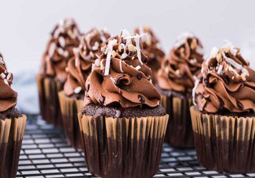 کاپ کیک های گوگولی و رژیمی برای عصرونه تابستونی + طرز تهیه 