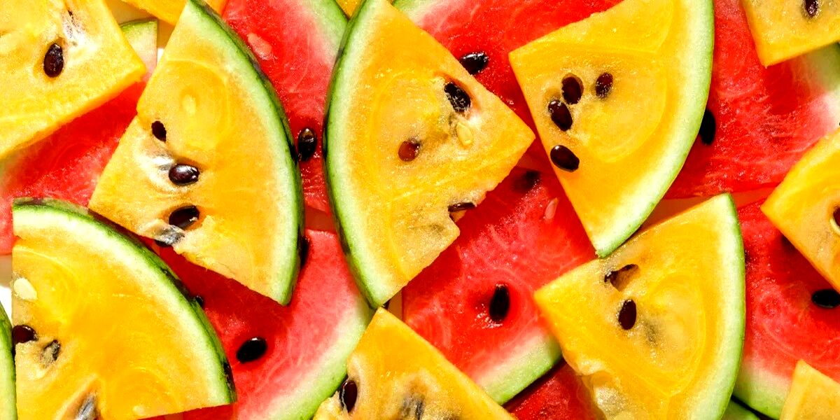 هندوانه زرد و قرمز چه فرقی باهم دارند؟