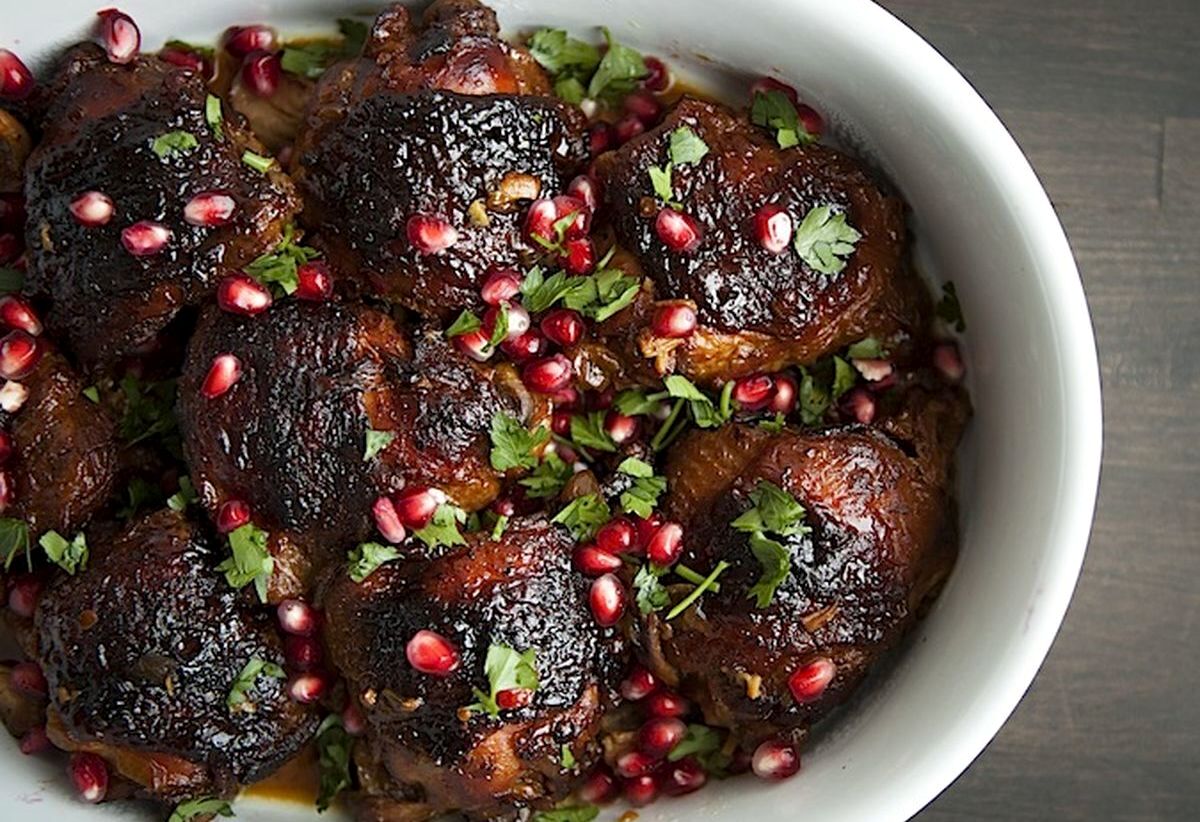 خورشت مرغ اناریجه